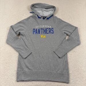 Pittsburgh Pitt Panthers Sequined Hoodie G-III 4Her by Carl Banks Gray Pullover
